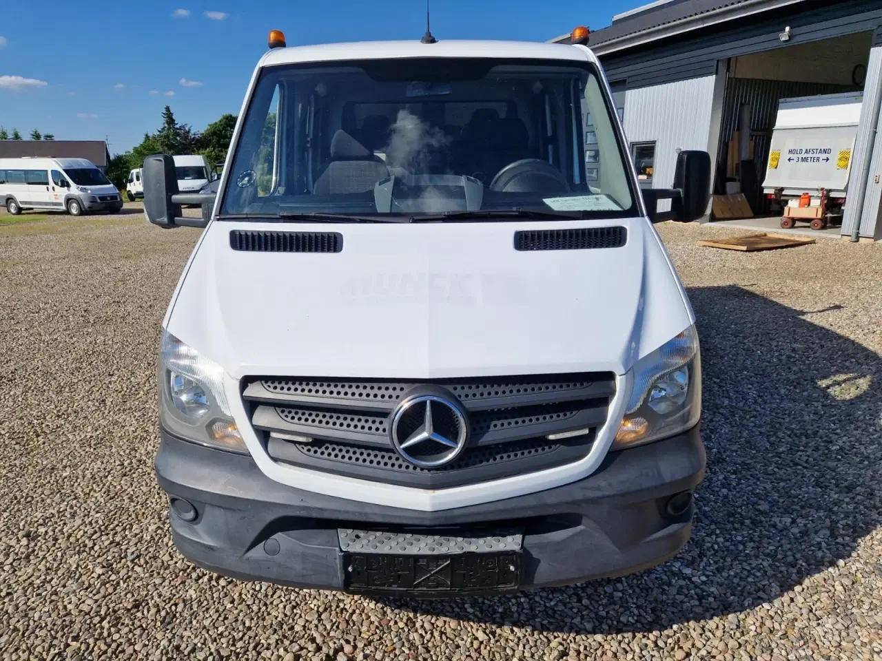 Billede 8 - Mercedes Sprinter 516 2,2 CDi A2 Mandskabsvogn m/lad RWD