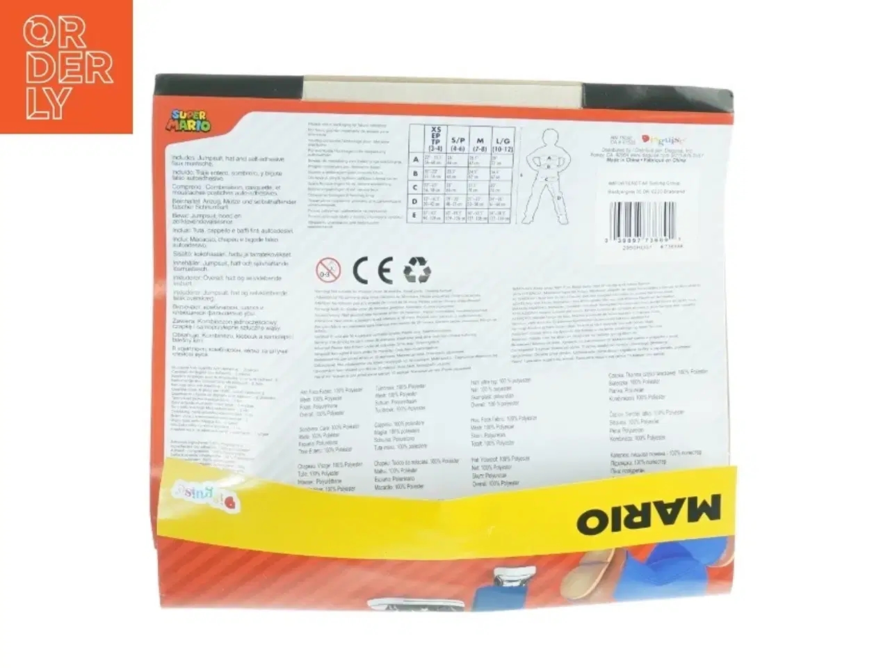 Billede 3 - Super Mario udklædningstøj til børn (str. Medium)
