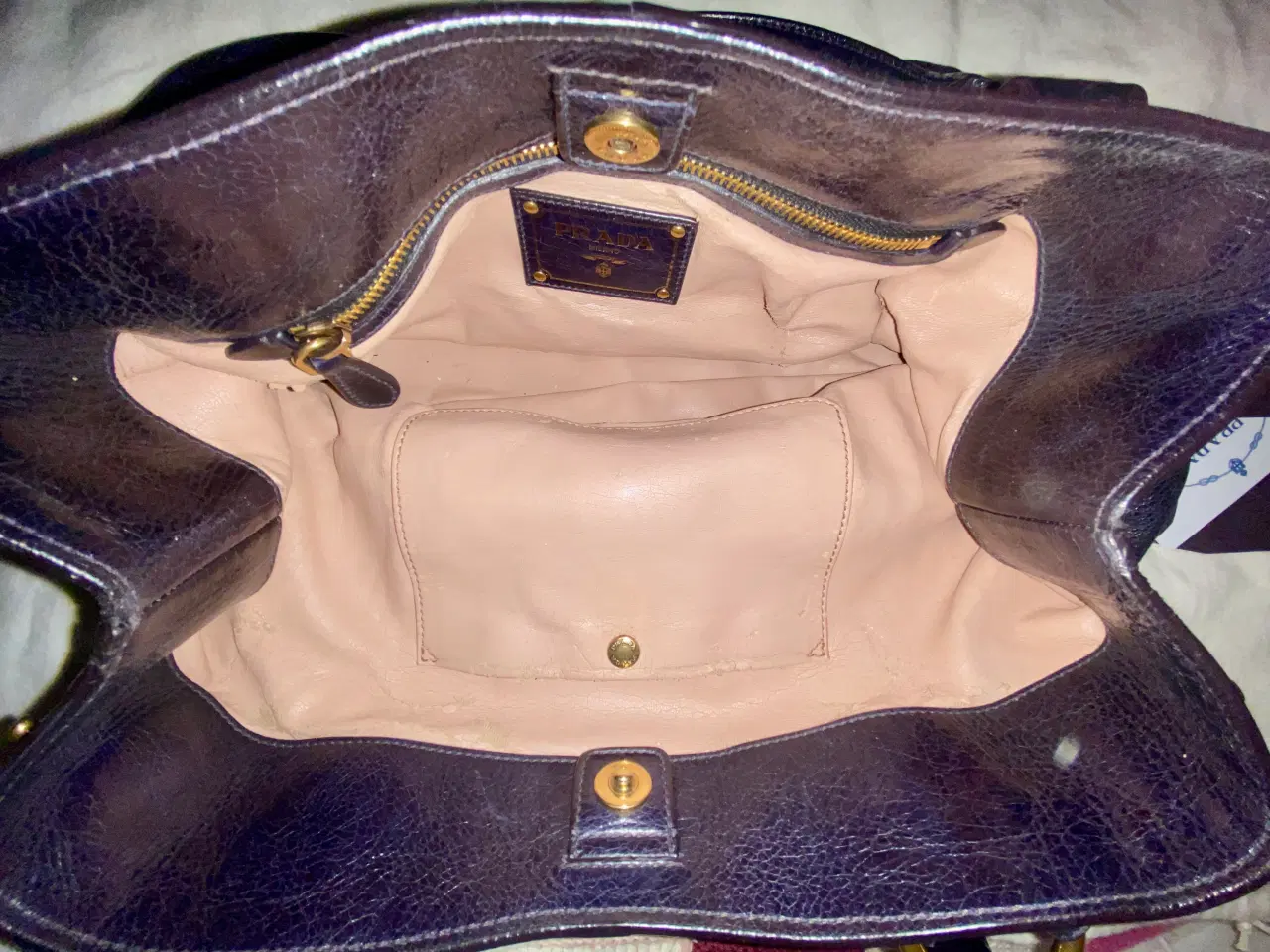 Billede 8 - Prada Vitello Shine BN1777 Dame håndtaske