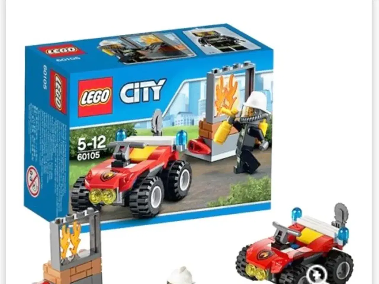 Billede 1 - Lego city brandbil - nr. 60105