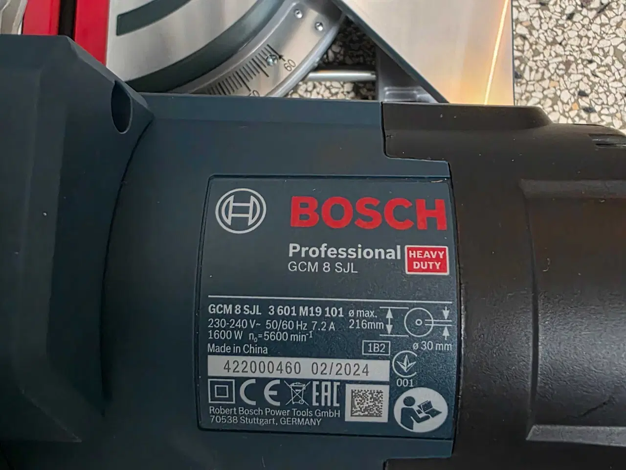 Billede 3 - Bosch GCM 8 SJL geringssav 