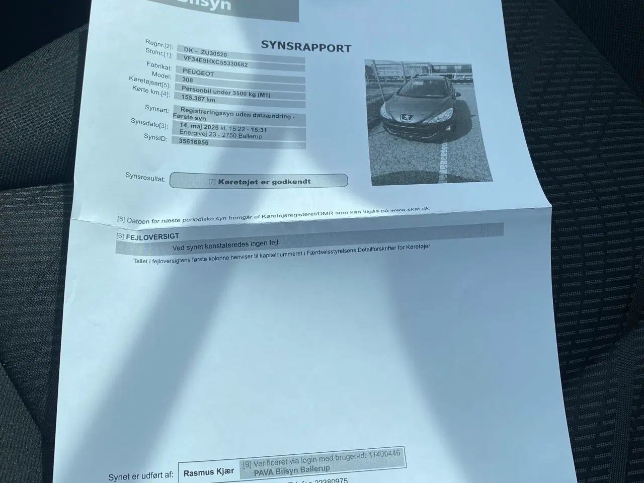 Billede 11 - Nysynet. Peugeot 308 Stc med træk 