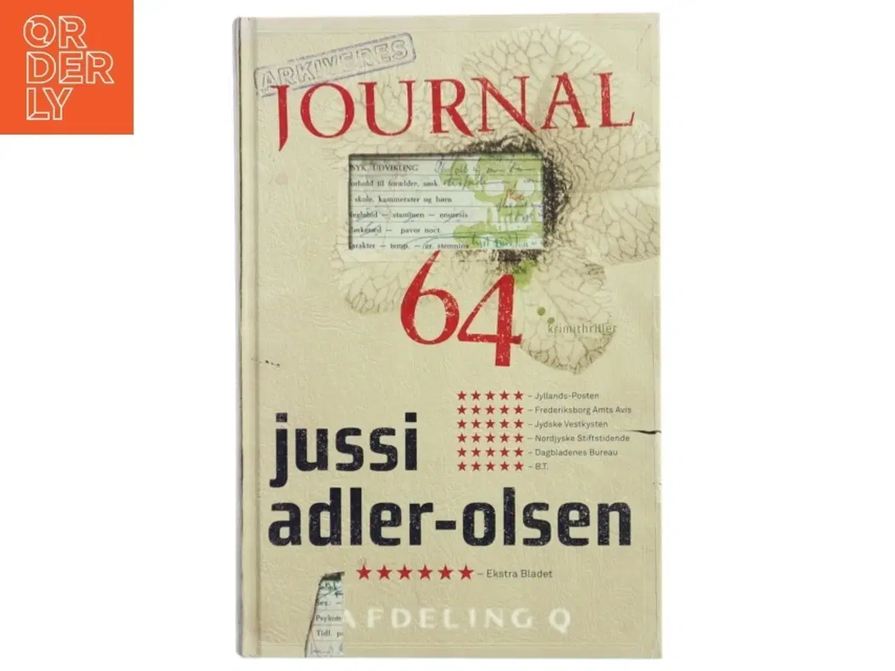 Billede 1 - Journal 64. 4 af Jussi Adler-Olsen (Bog)