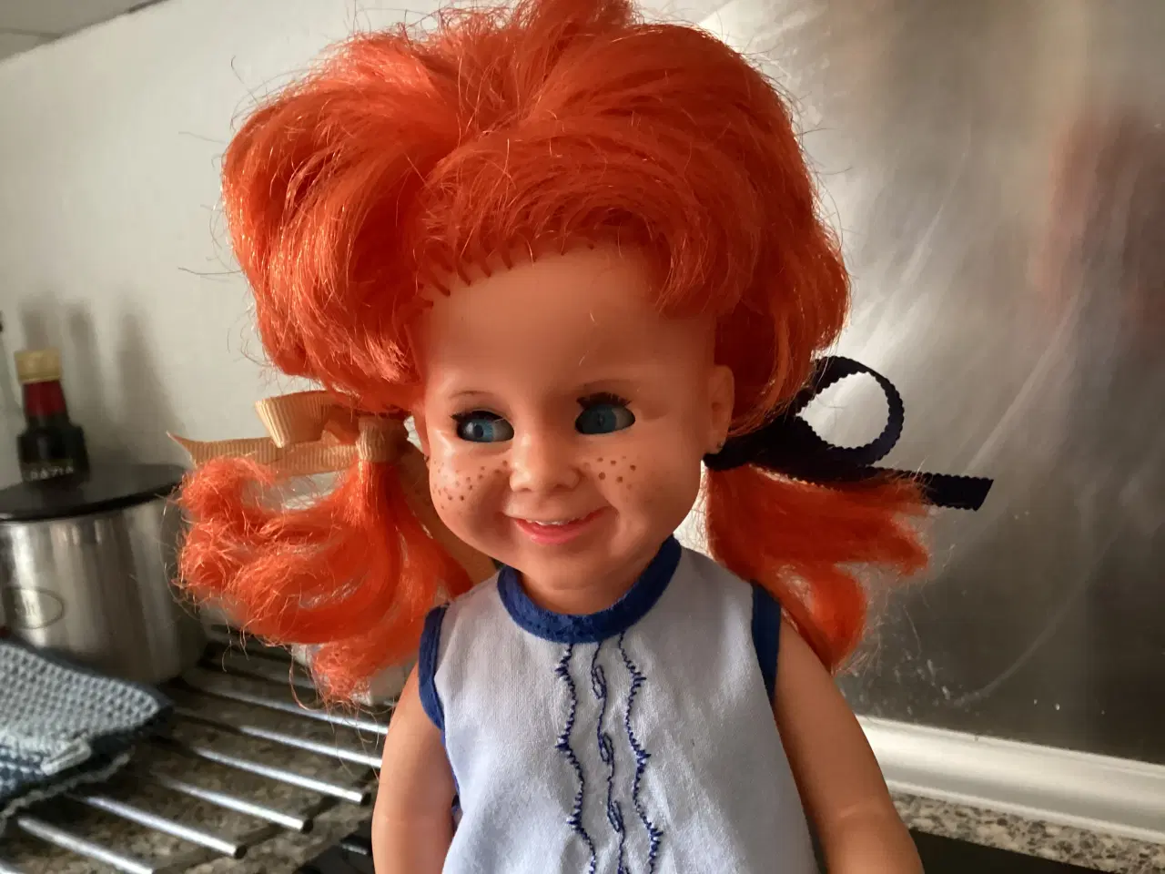 Billede 2 - Ratti dukke (Pippi  Langstrømpe)