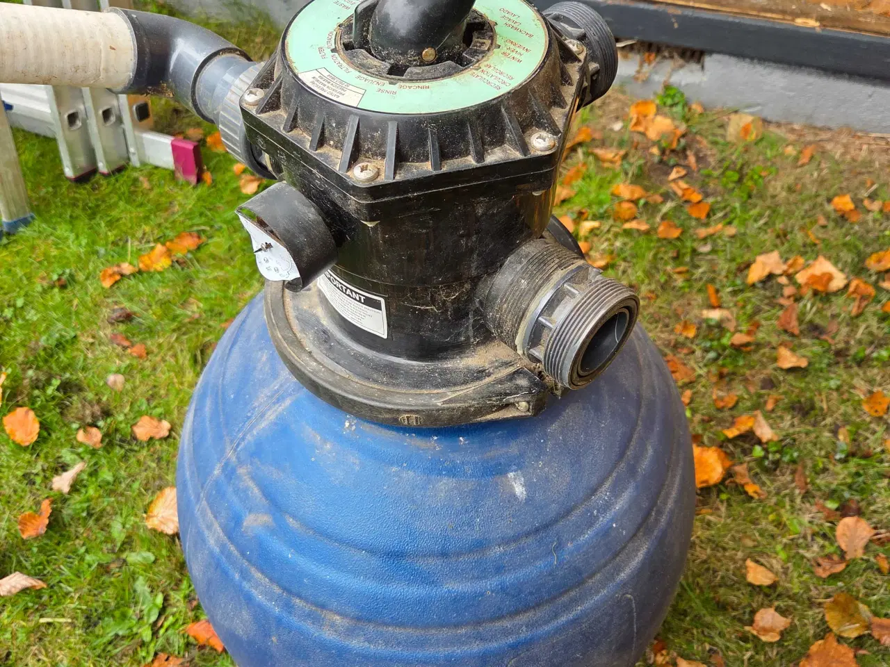Billede 5 - Sandfilterpumpe og solvarme til pool