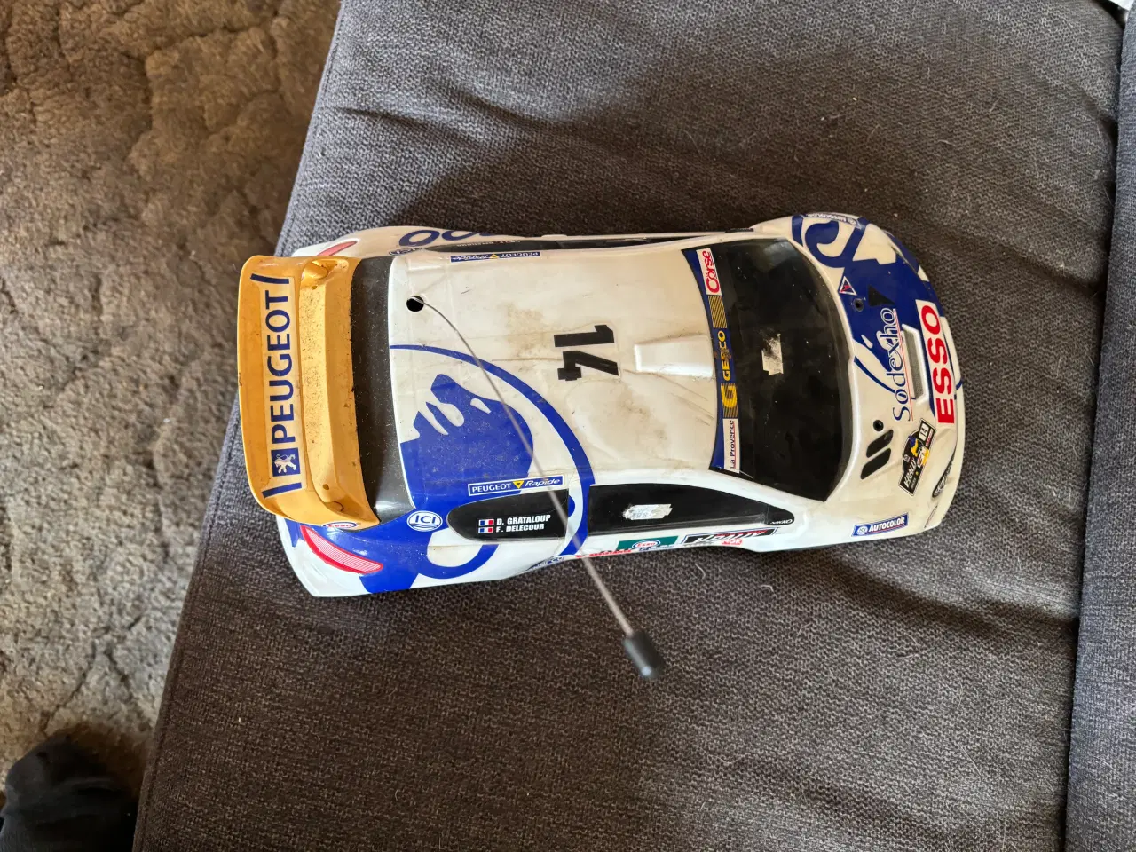 Billede 5 - Fjernstyret Tamiya Peugeot 206 rally