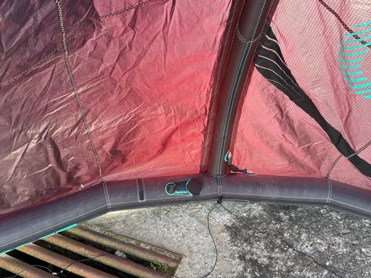 Billede 2 - 4 kites, 3 barer & pumpe