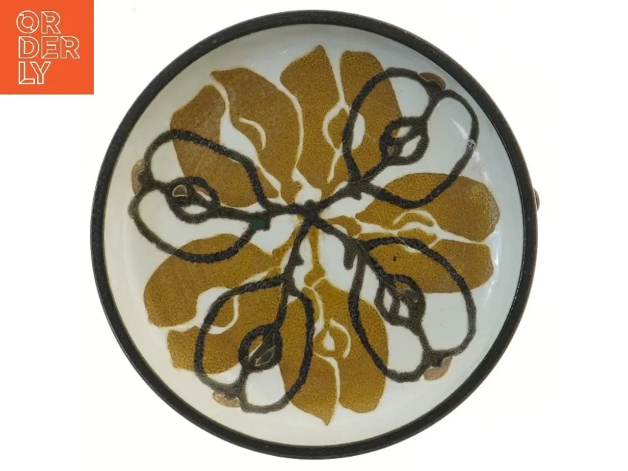 Billede 1 - Runde vase med mønster fra Royal Copenhagen (str. Ø 20 cm)