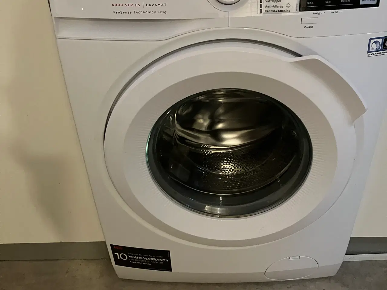 Billede 1 - Næsten ny vaskemaskine fra AEG