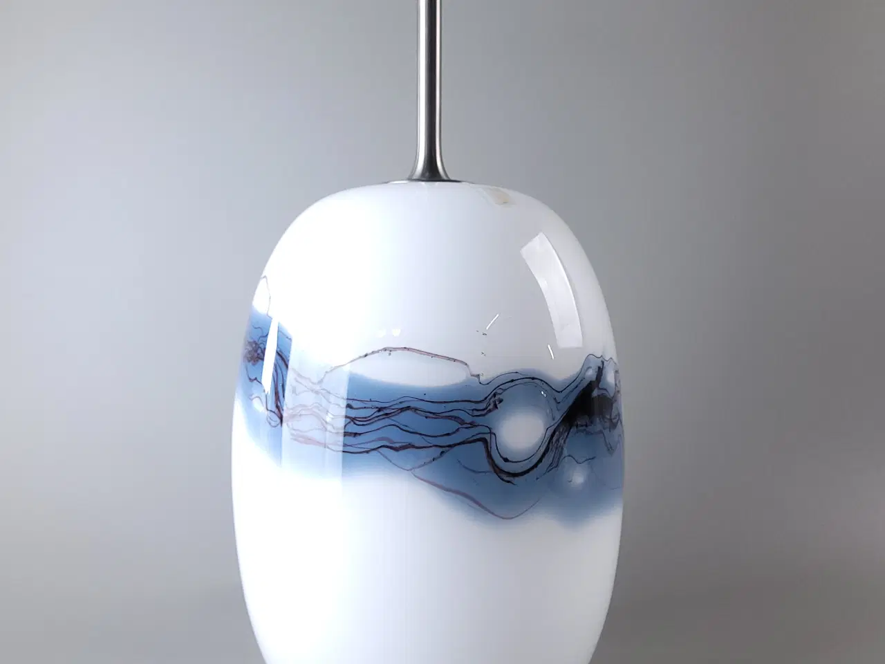 Billede 5 - ⭐️· Smuk Holmegaard Sakura Stor Oval Bordlampe
