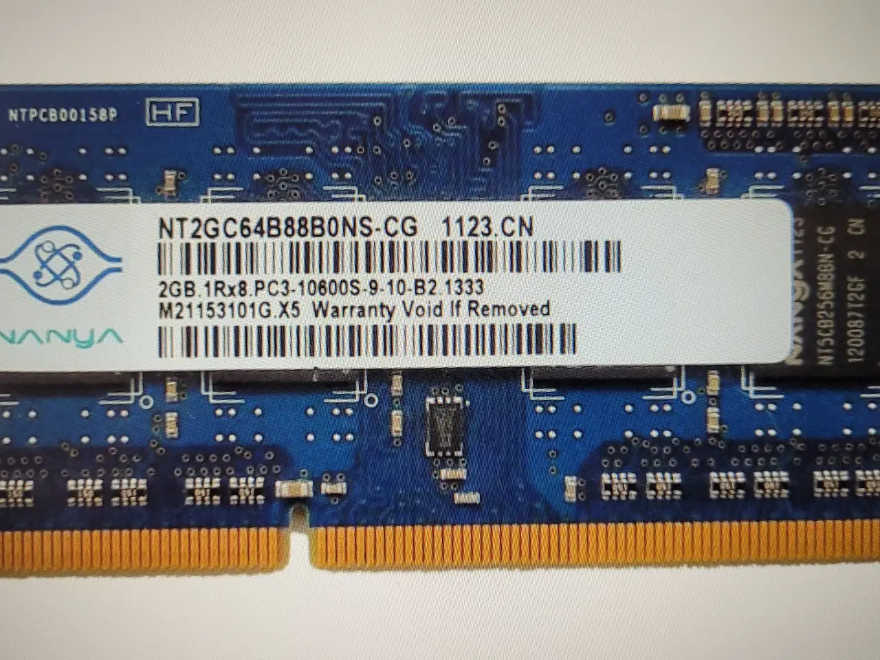 Billede 1 - 2stk RAM 2*2 GB