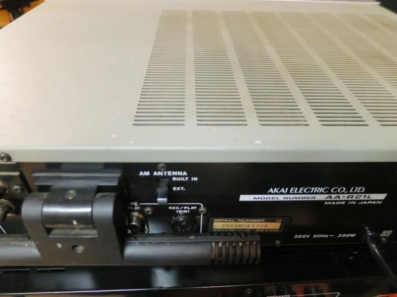 Billede 5 - VINTAGE AKAI AA-R21L  FM RECIEVER