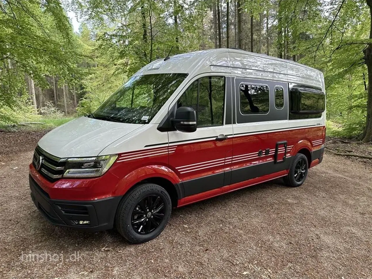 Billede 13 - 2025 - Eriba Car 600 Cherry Red Aut   Ny Facelift Campervan Eriba car bygget på VW hos Hinshøj Caravan.