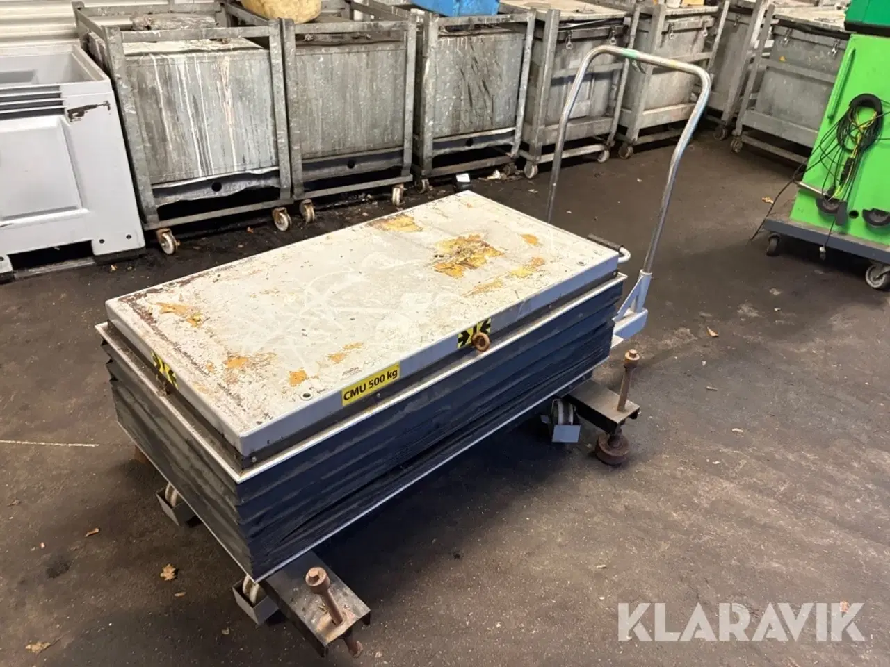 Billede 3 - Batteriløftebord GILLET GROUP - 500 kg