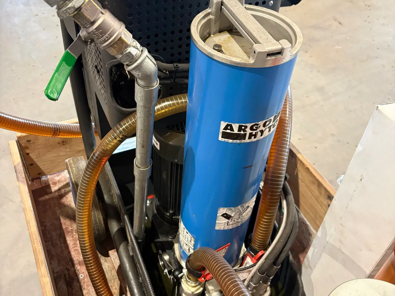 Billede 4 - Mobil filter- og pumpeenhed til hydraulikolie sælg