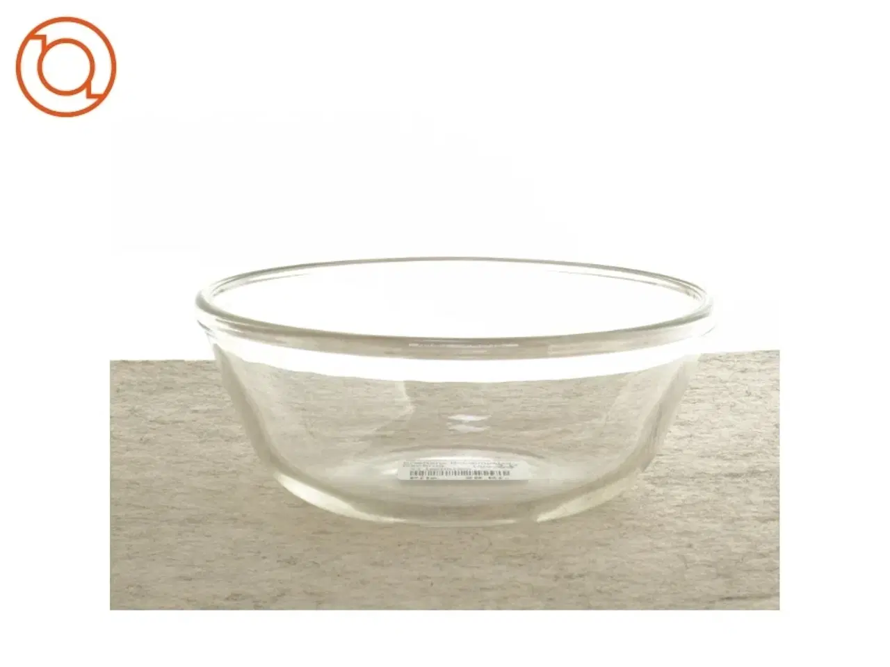 Billede 1 - Glasskål (str. 15 x 6 cm)