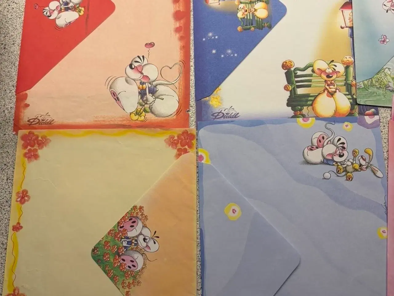 Billede 9 - Diddl blandet papir