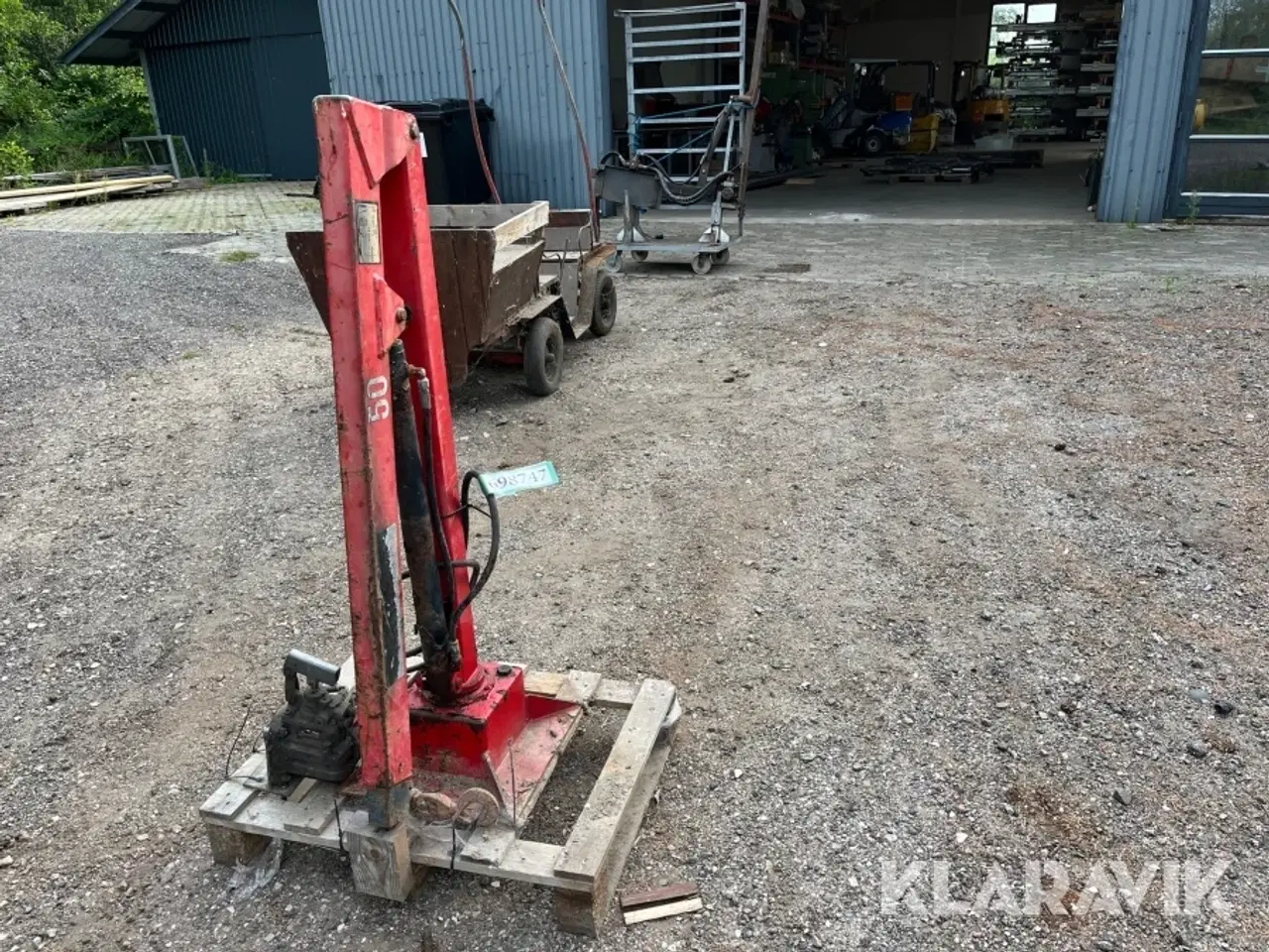Billede 2 - Kran HMF 50