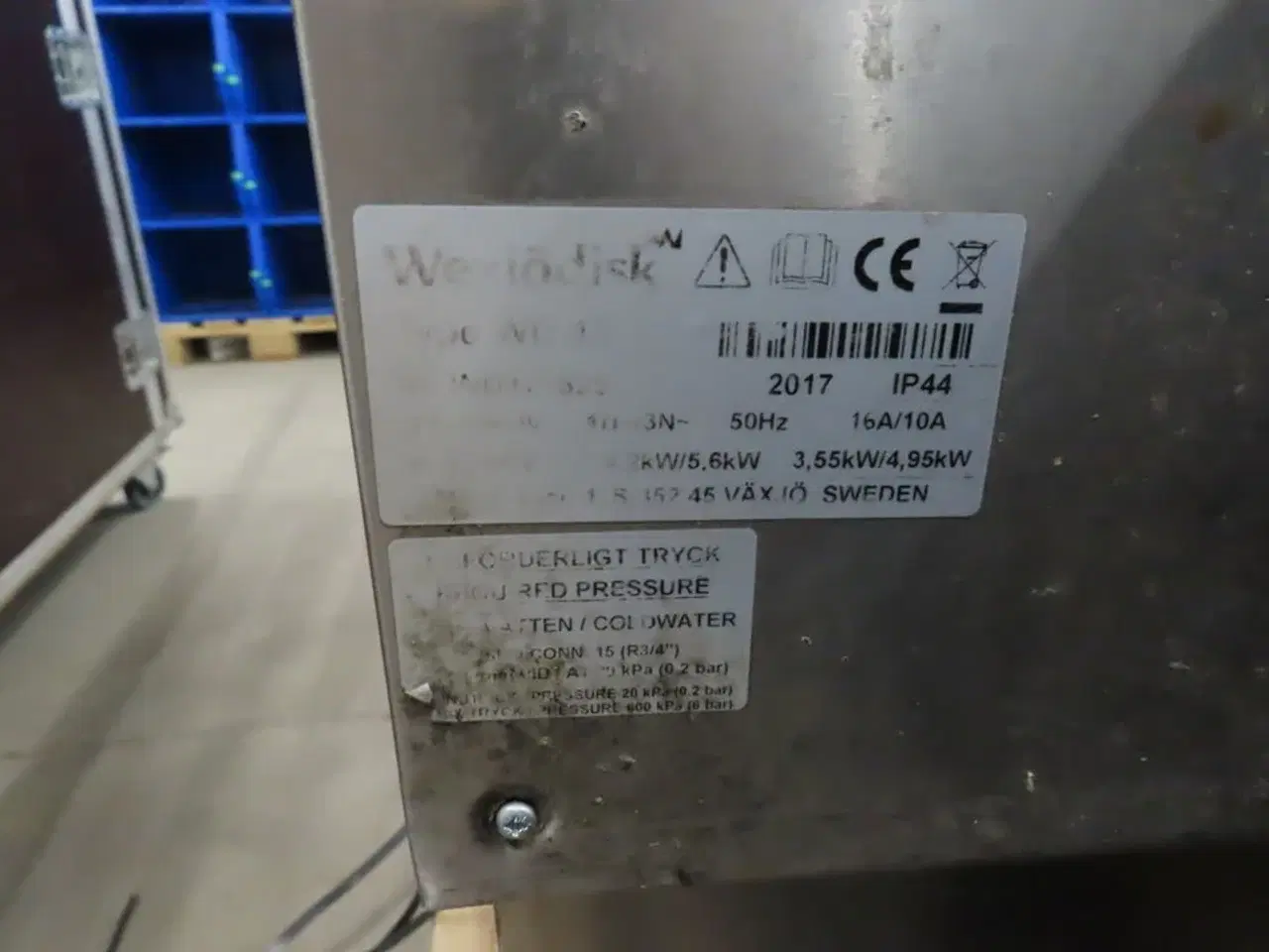 Billede 2 - Industriopvaskemaskine WEXIÖDISK WD-4 S