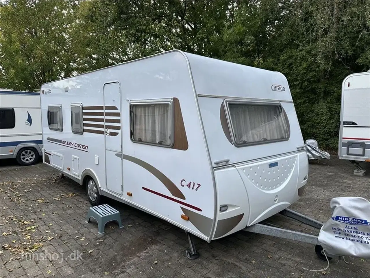 Billede 1 - 2009 - Carado Holiday Edition C 417   Dejlig vogn med enkelsenge og Isabella fortelt fra Hinshøj Caravan A/S