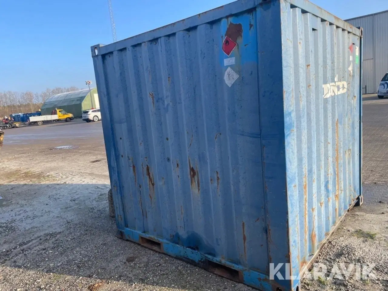 Billede 6 - Container 8 Fods med dieseltank