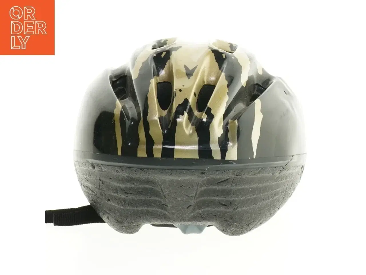 Billede 2 - Cykelhjelm i camouflagefarve (str. 29 cm)