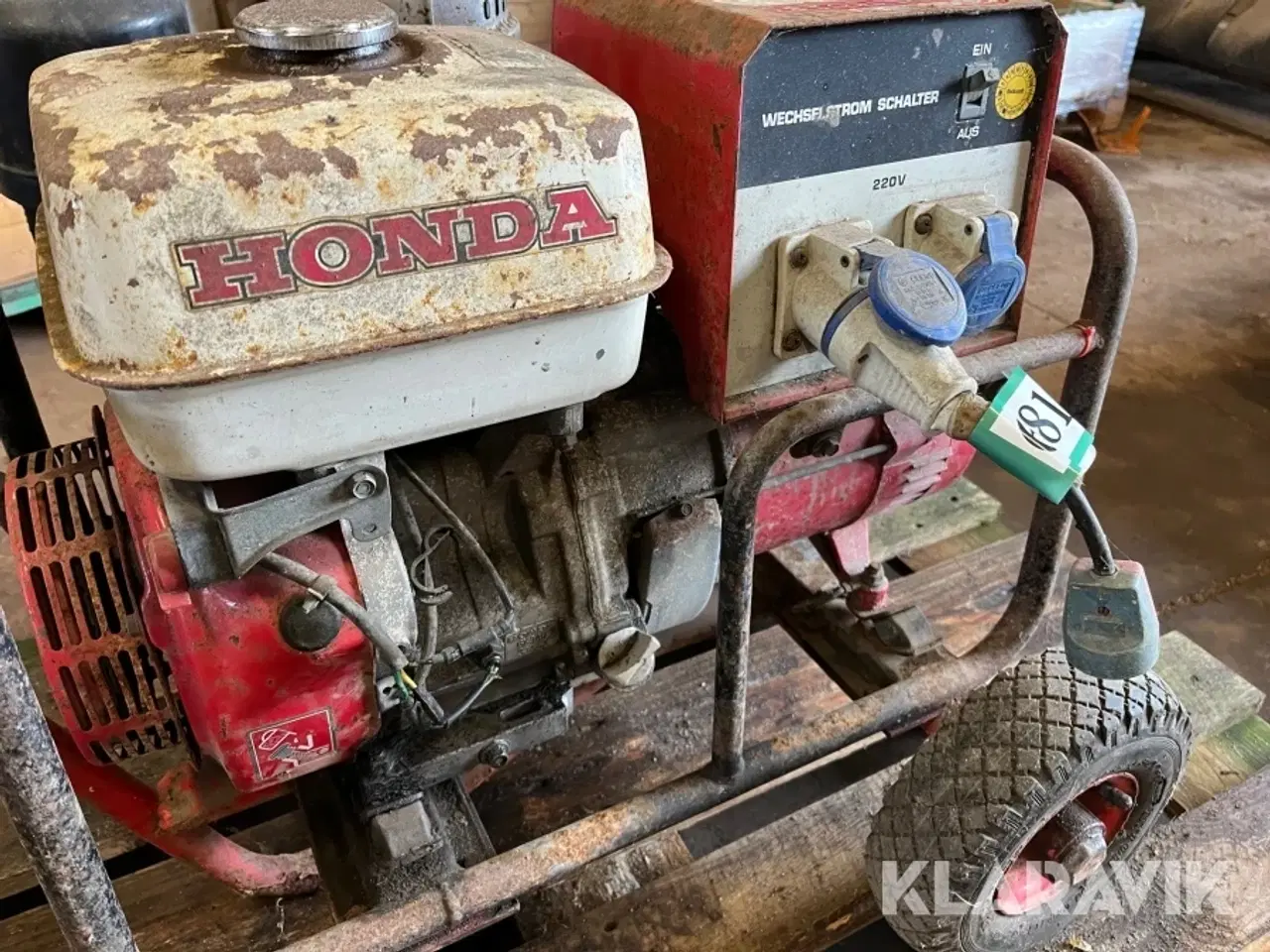 Billede 6 - Generator Honda EG 4500X