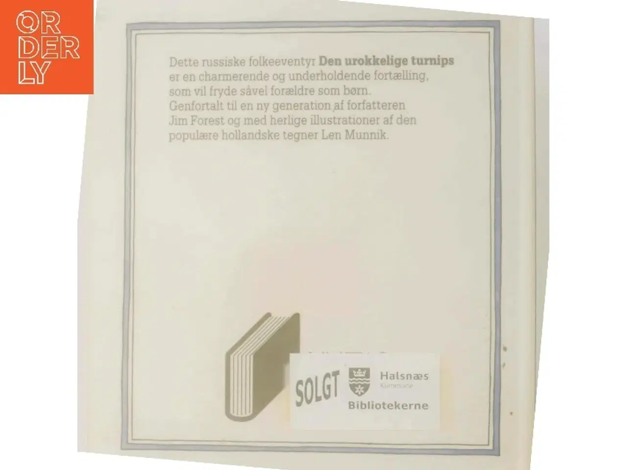 Billede 3 - Den urokkelige turnips af Jim Forest (Bog)