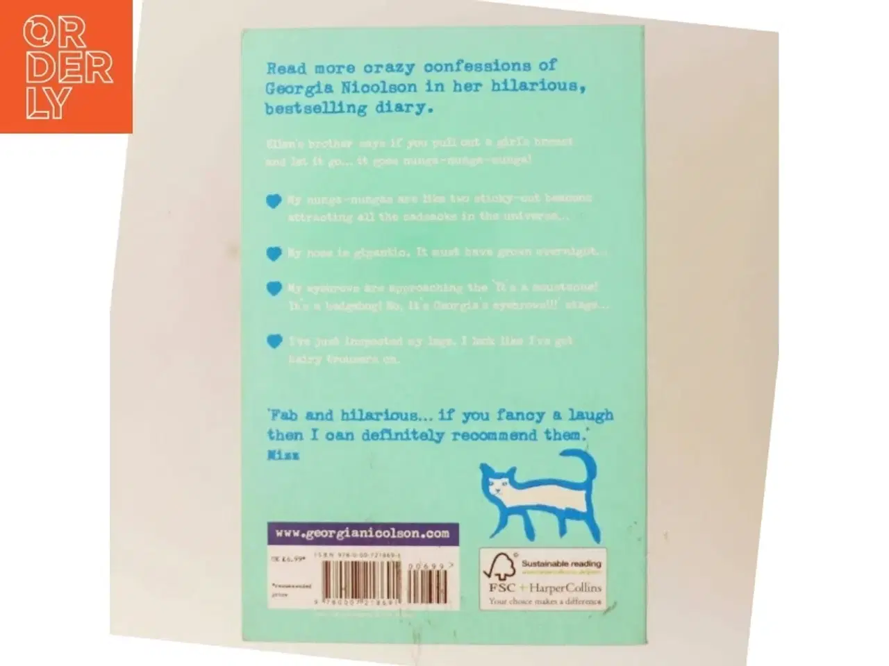 Billede 3 - Knocked out by my Nunga-nungas! af Louise Rennison (Bog)