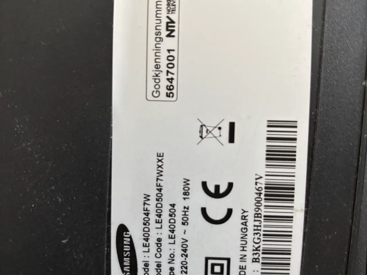 Billede 4 - Samsung TV 