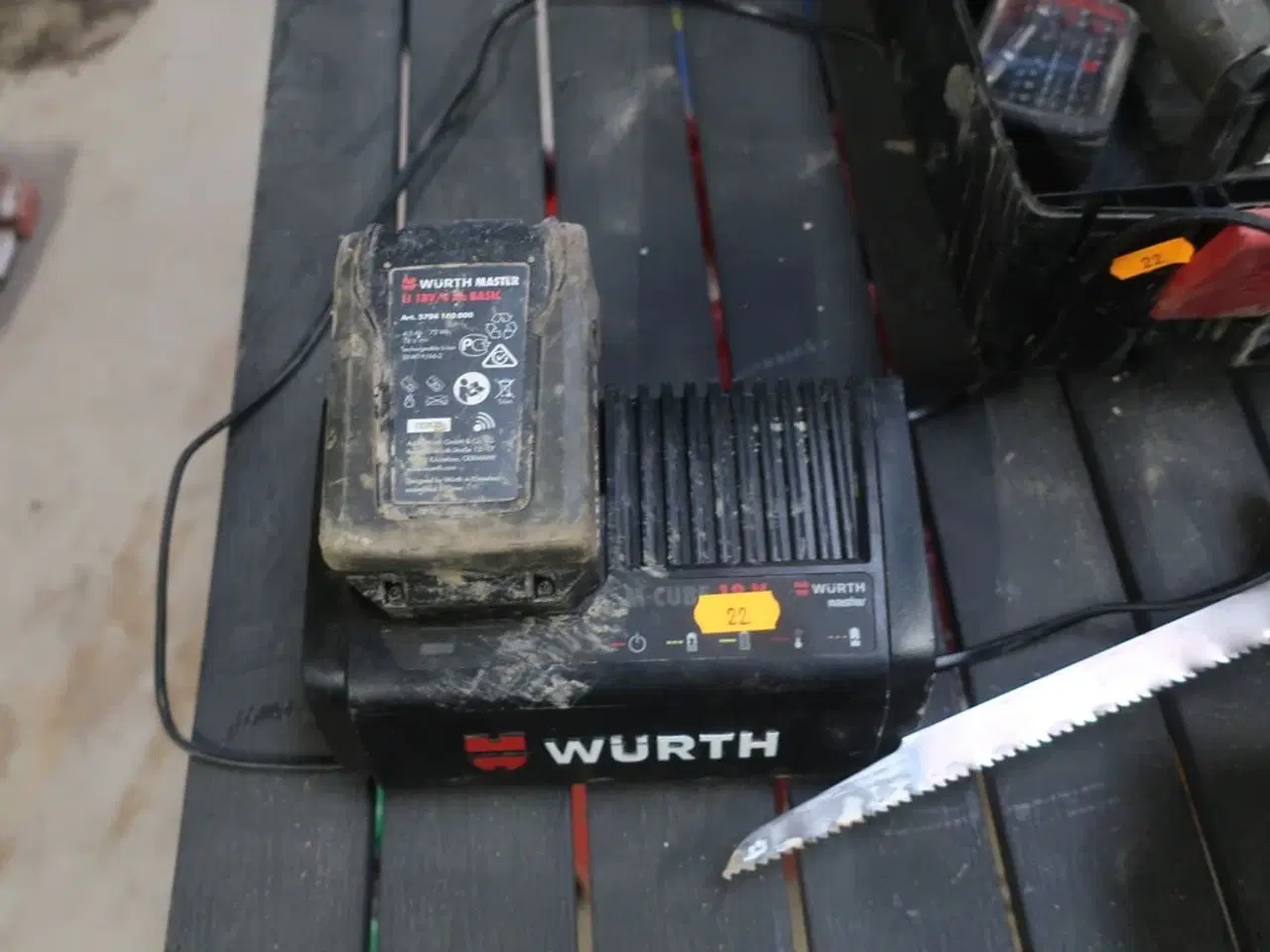 Billede 4 - Bajonetsav, vinkelsliber, skruemaskine WURTH