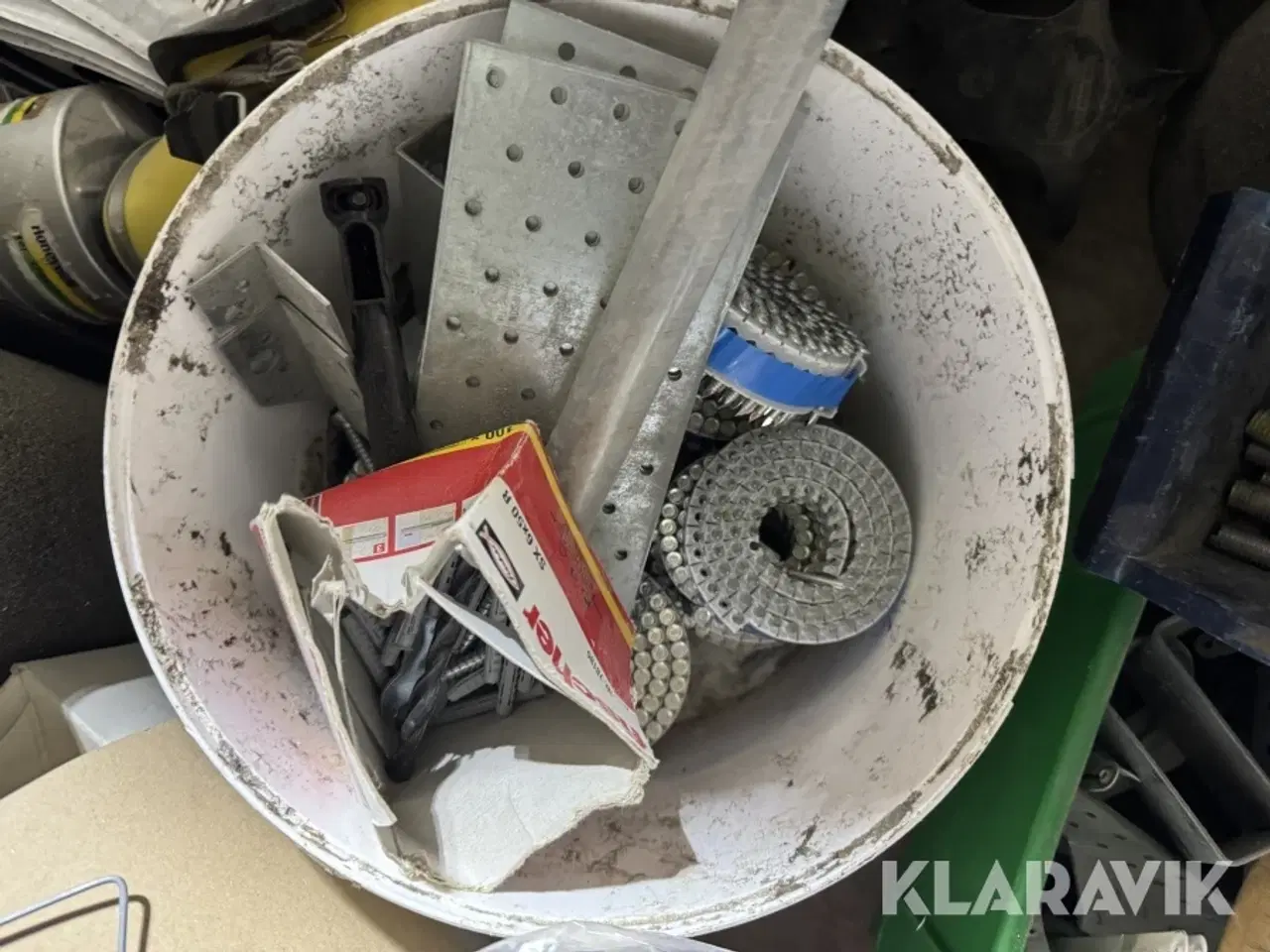 Billede 6 - Blandet lot håndværktøj og materialer