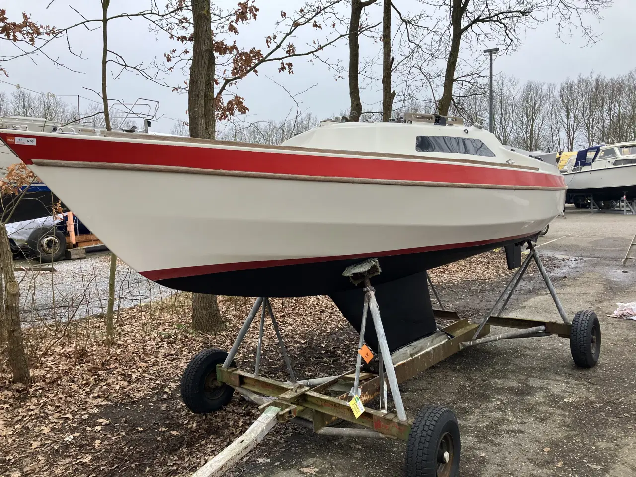 Billede 1 - Bådstativ til mindre kølbåde