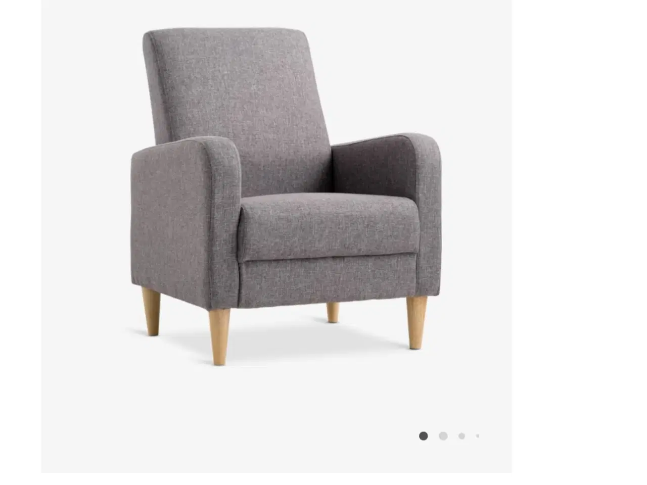 Billede 1 - GEDVED Lænestol GEDVED grät stof