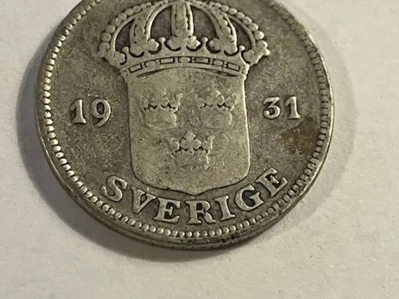 Billede 2 - 50 øre 1931 Sverige