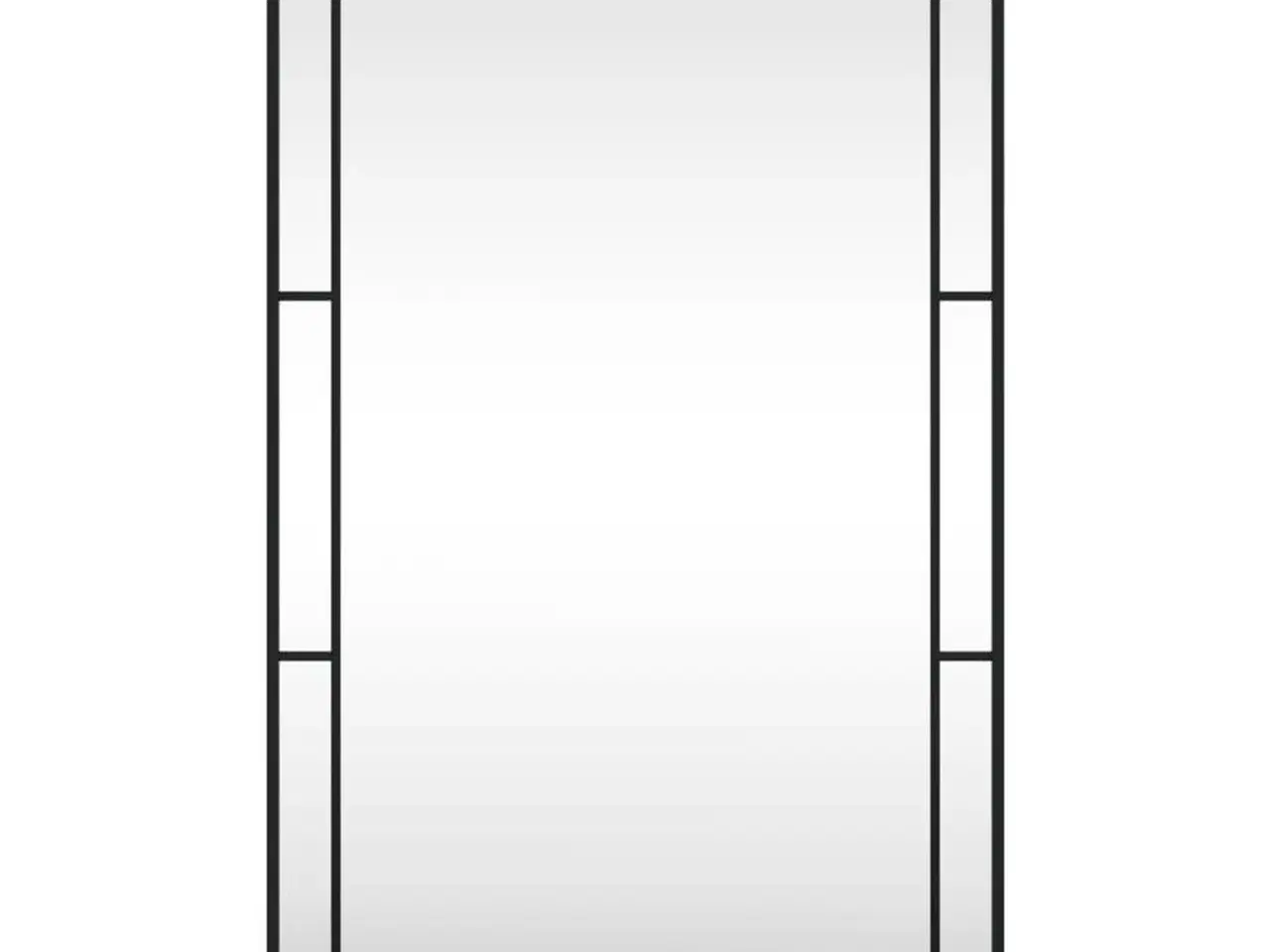 Billede 3 - Vægspejl 60x100 cm rektangulært jern sort