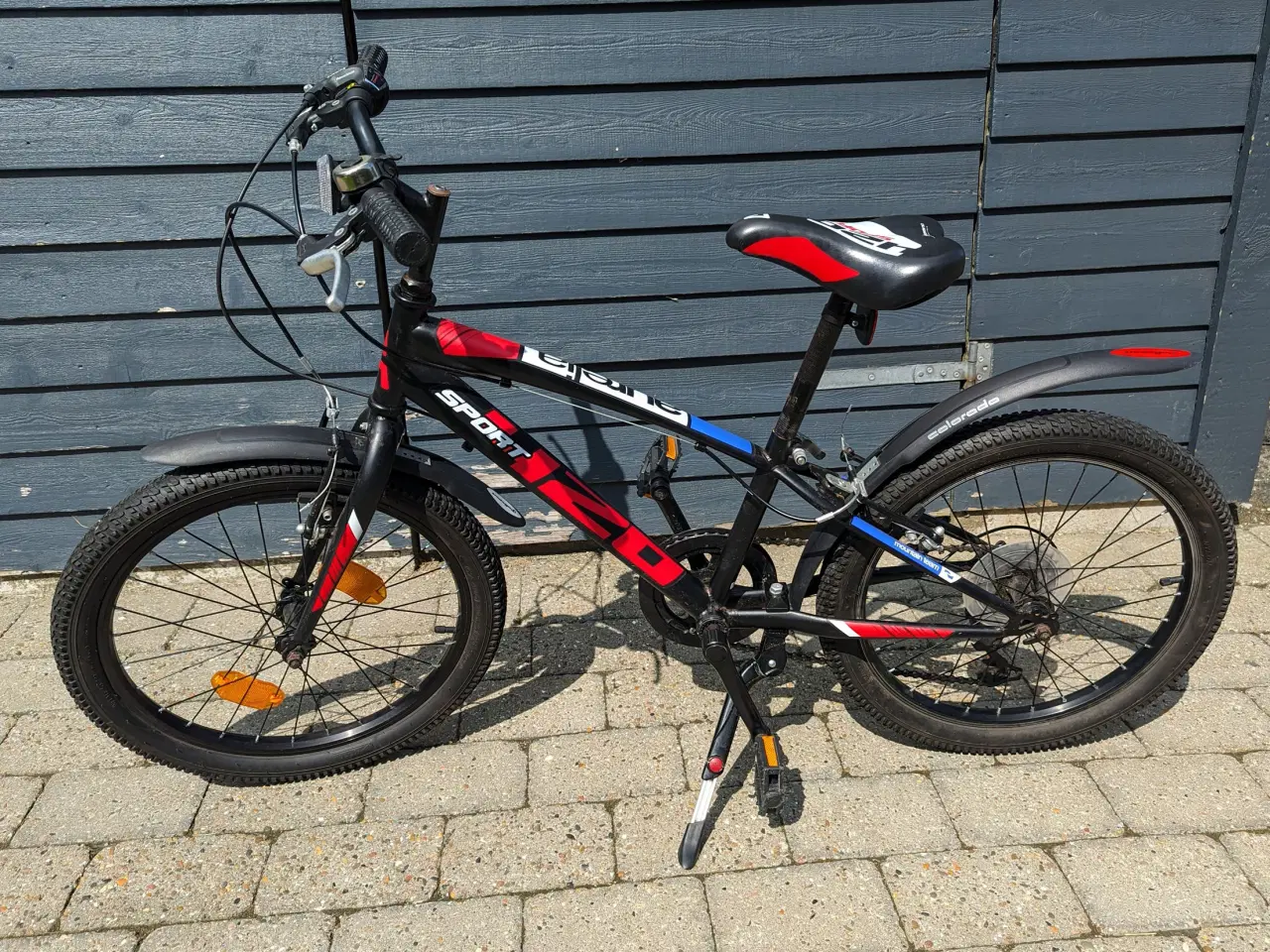 Billede 1 - Juniorcykel 20" DINO sort/rød 6-gear