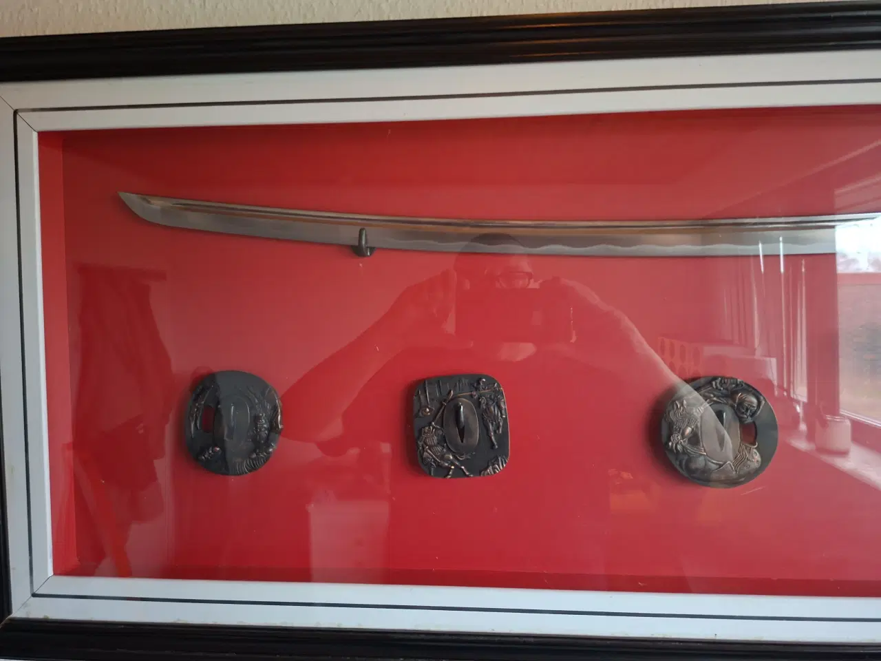 Billede 3 - Samurai Katana sværd i montre