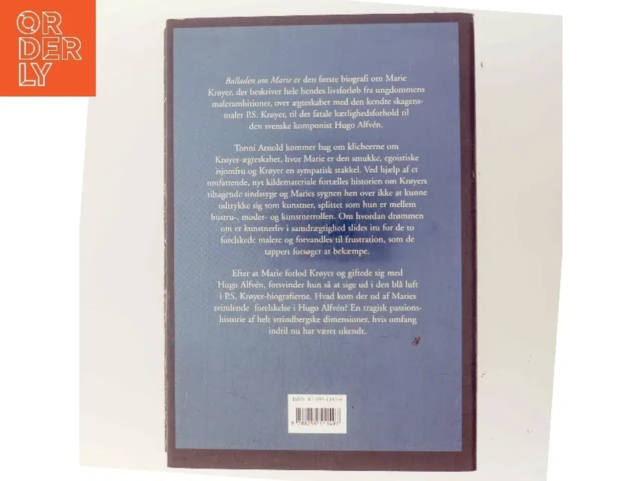 Billede 3 - Balladen om Marie : en biografi om Marie Krøyer af Tonni Arnold (Bog)