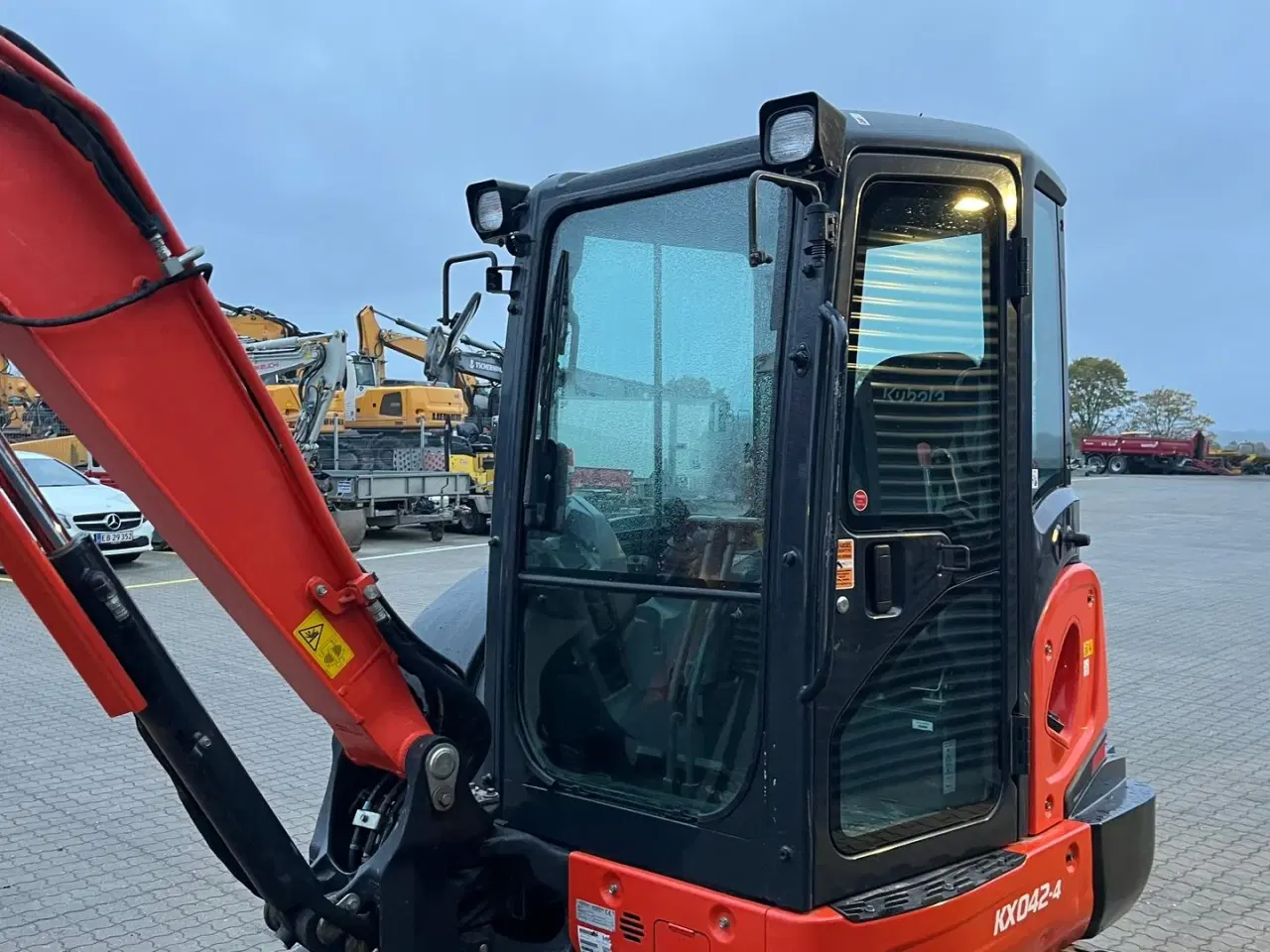 Billede 5 - Kubota Kx042-4 Hydraulisk s40 + graveskovl