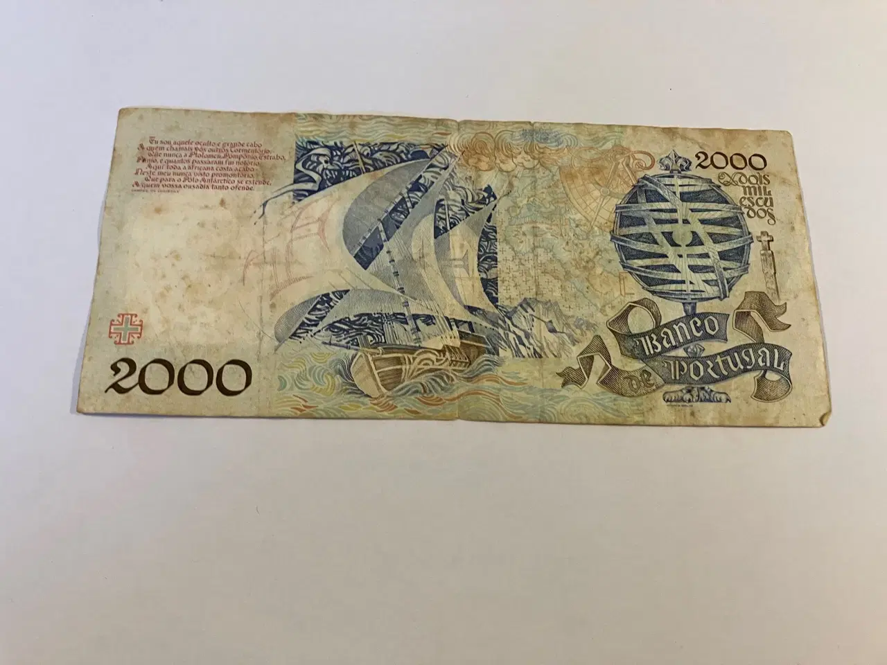 Billede 2 - 2000 Escudos Portugal 1993