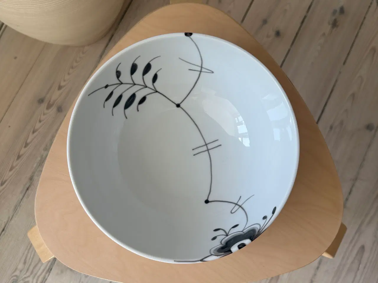 Billede 3 - Royal Copenhagen Sort Mega Riflet Skål Ø 21 cm - P
