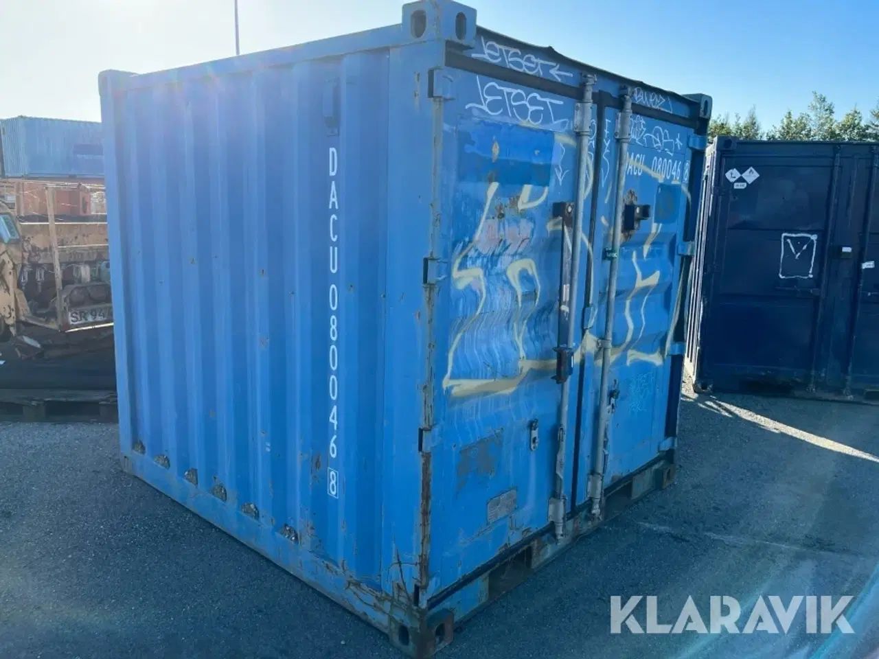 Billede 2 - Materiel container DanContainer 8 fod
