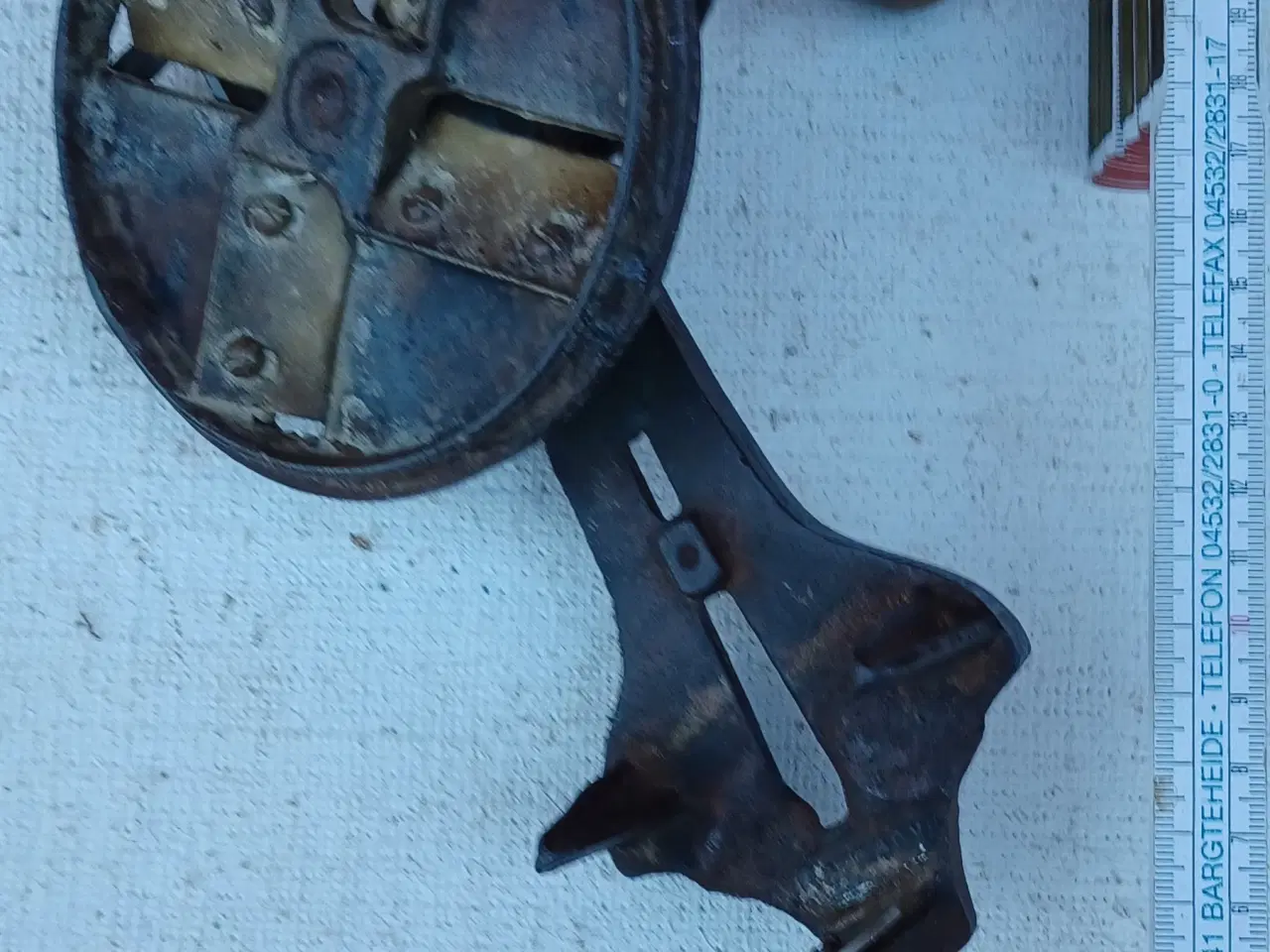 Billede 4 - Antik snittemaskine.