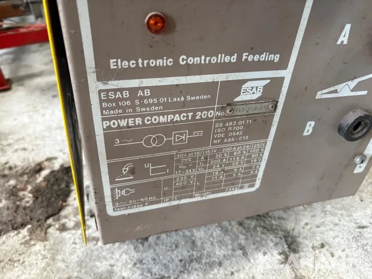 Billede 6 - Svejsemaskine Esab Power Compact 200