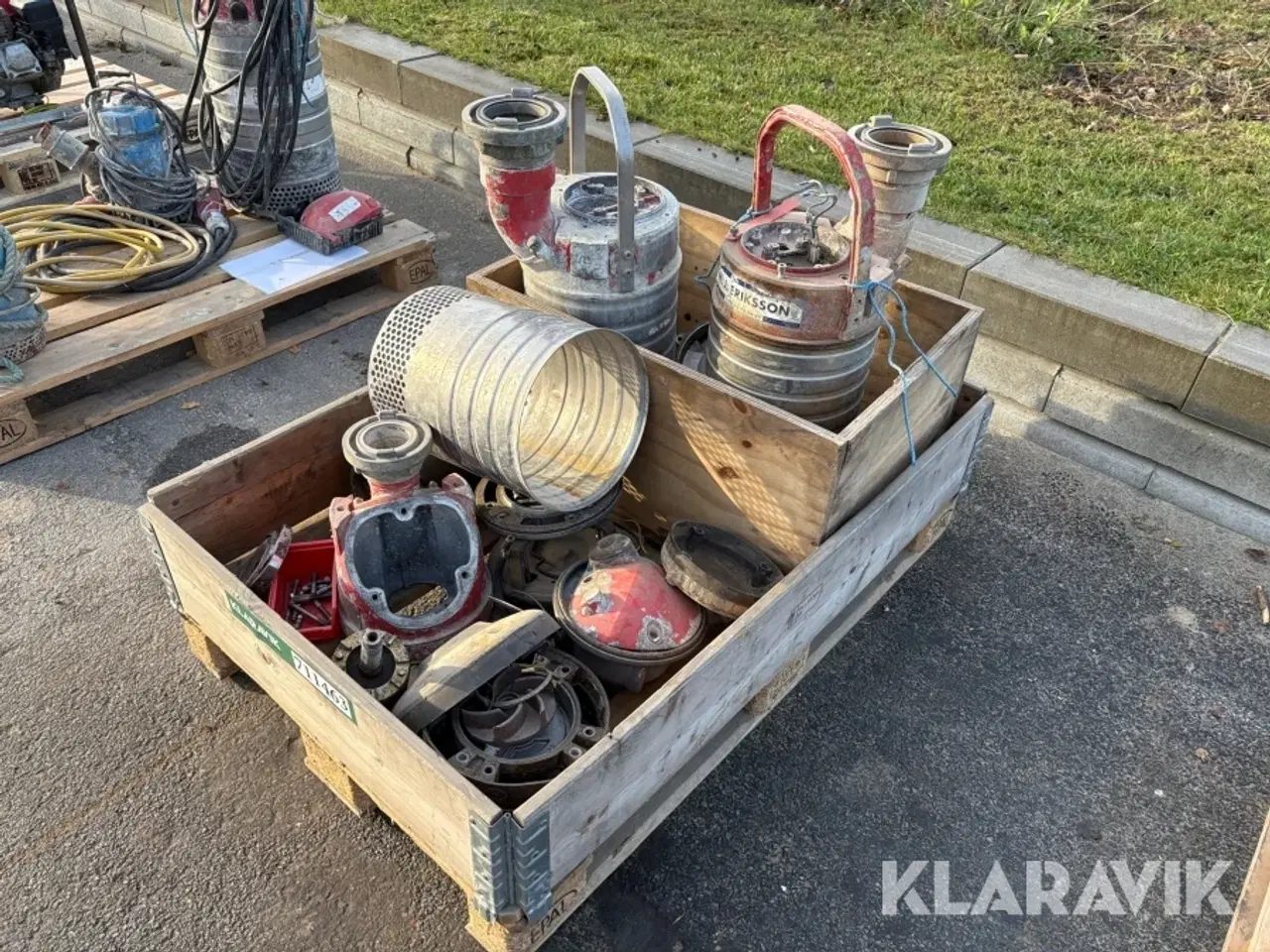 Billede 1 - Pumper Grindex og pumpedele - 1 palle