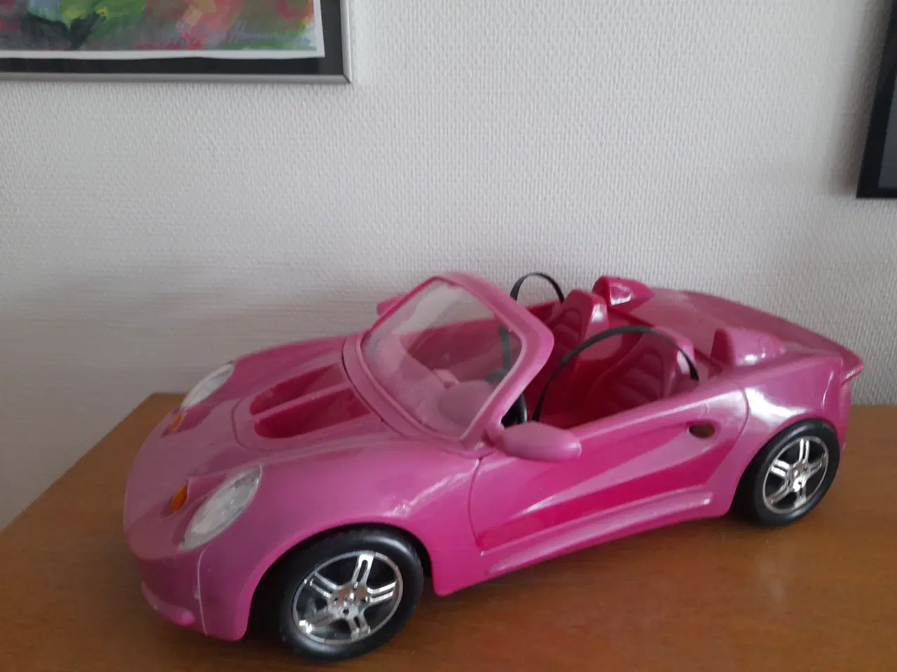 Billede 4 - Flot pink Barbie bil