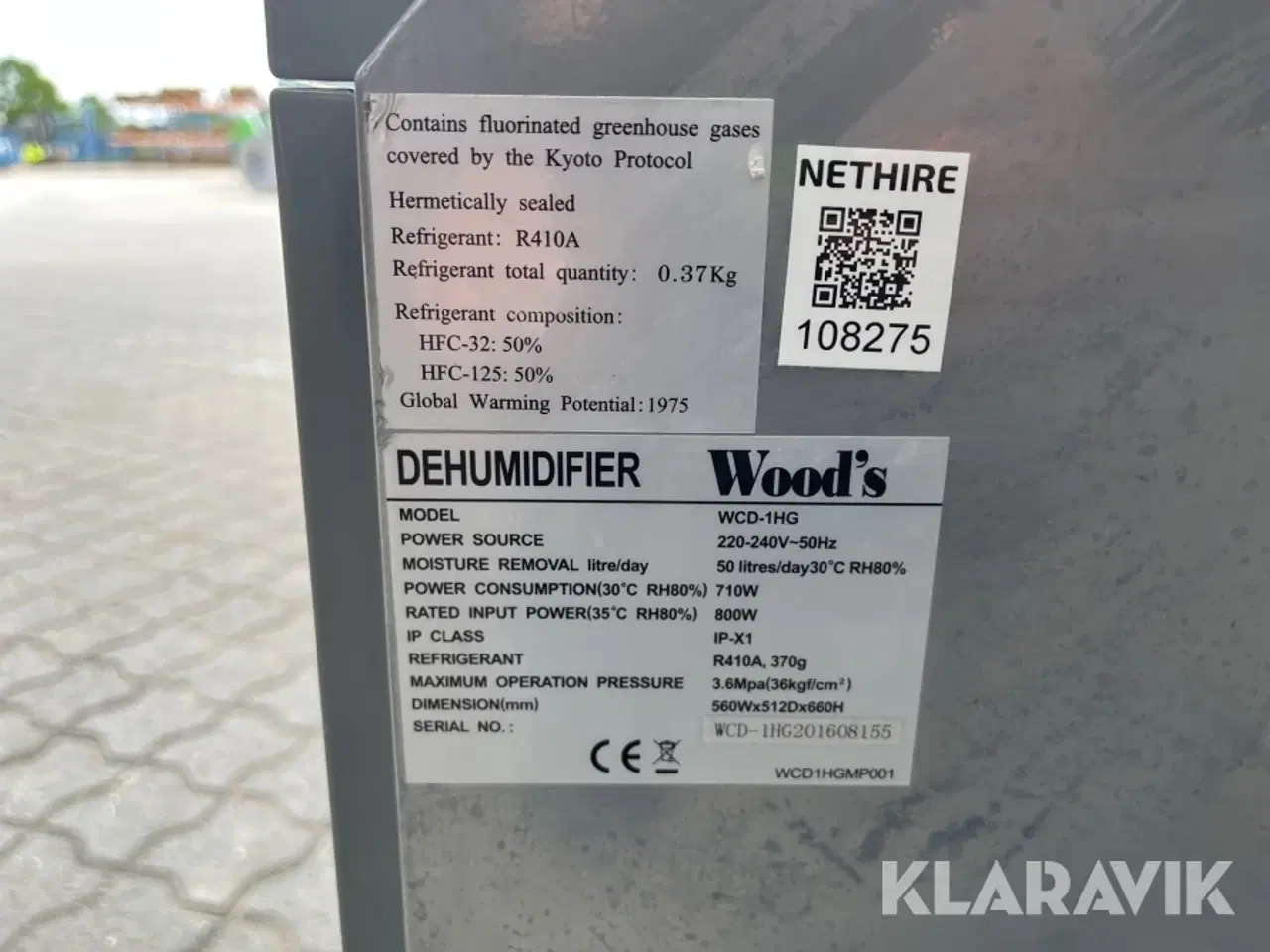 Billede 6 - Affugter Wood’s WCD-1HG