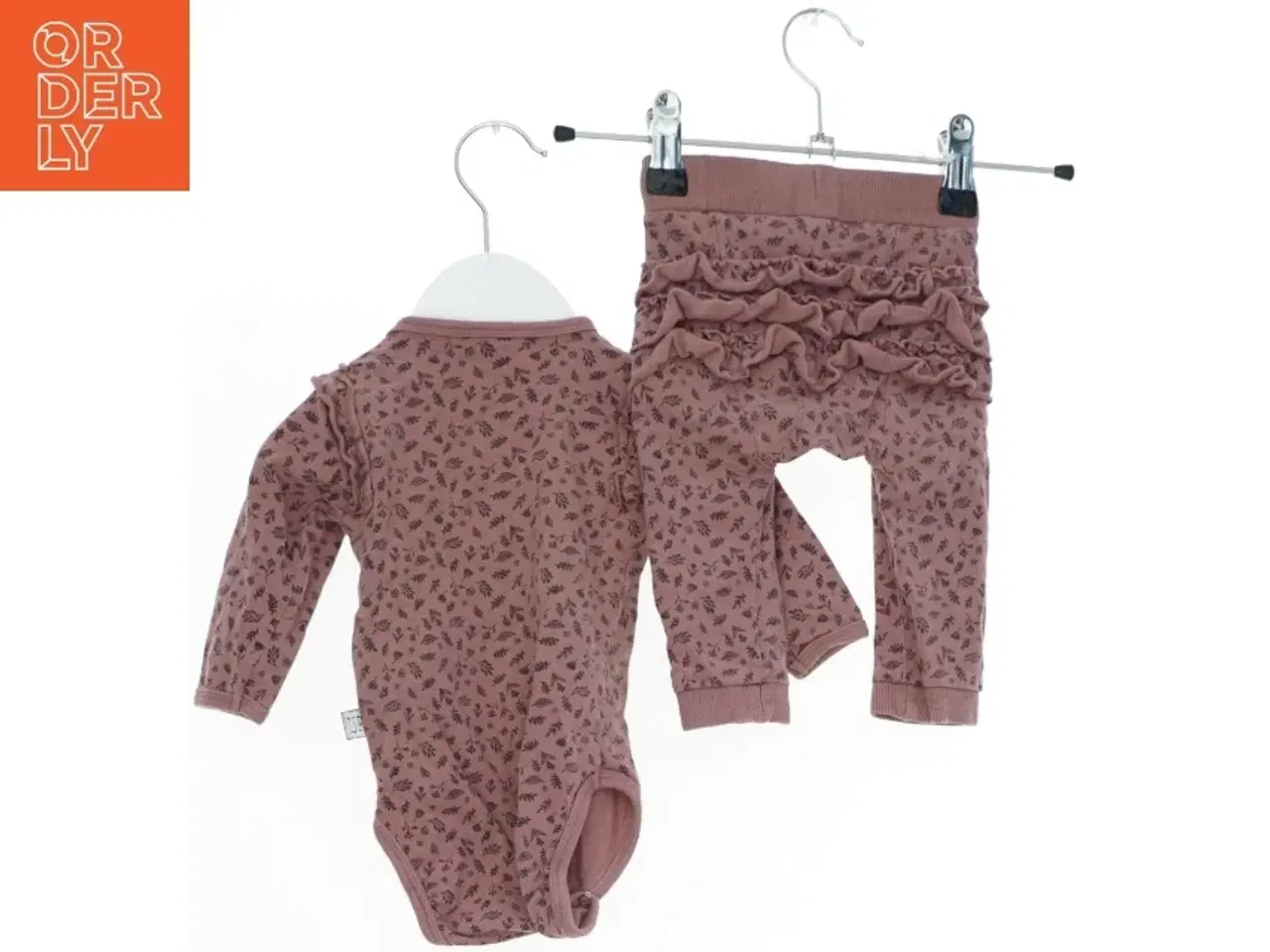 Billede 2 - Baby sæt med bodystocking og bukser fra Kidsup (str. 62)