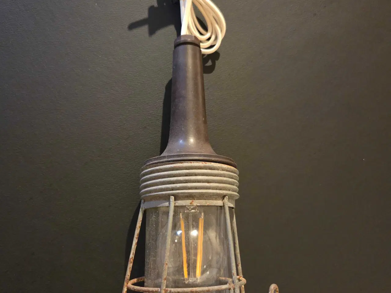 Billede 1 - Vintage værksted lampe